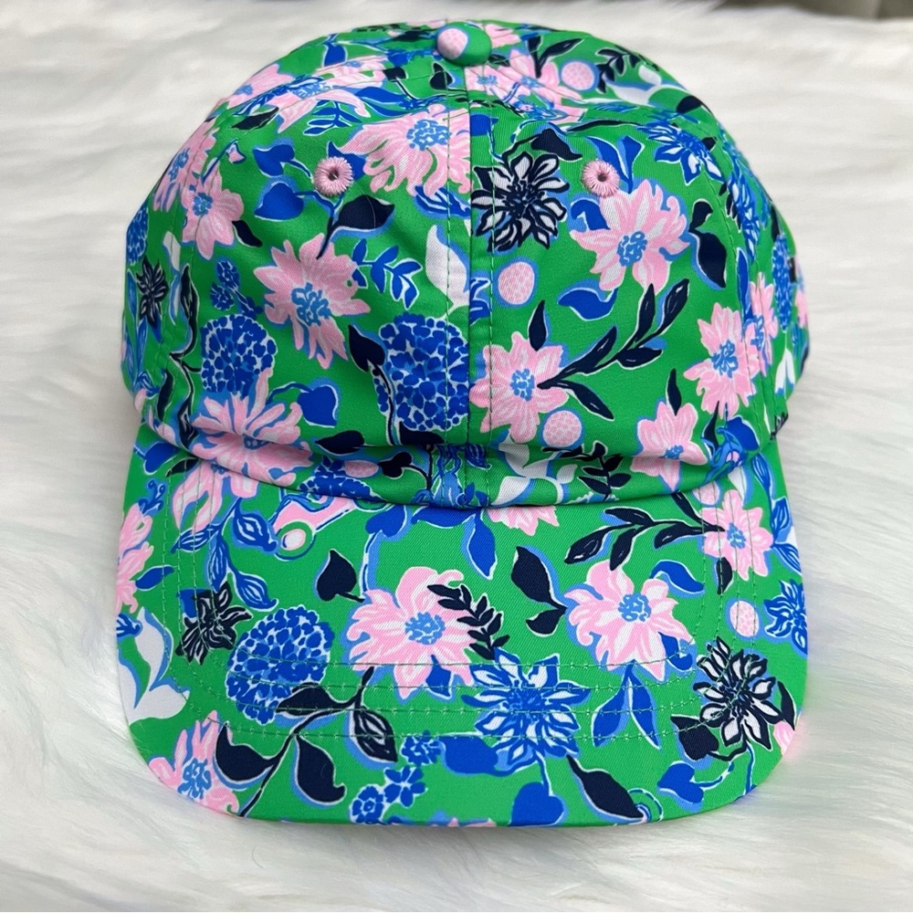 🌸 Lilly Pulitzer Run Around Hat – Golf Til You Drop – NWT 🌸